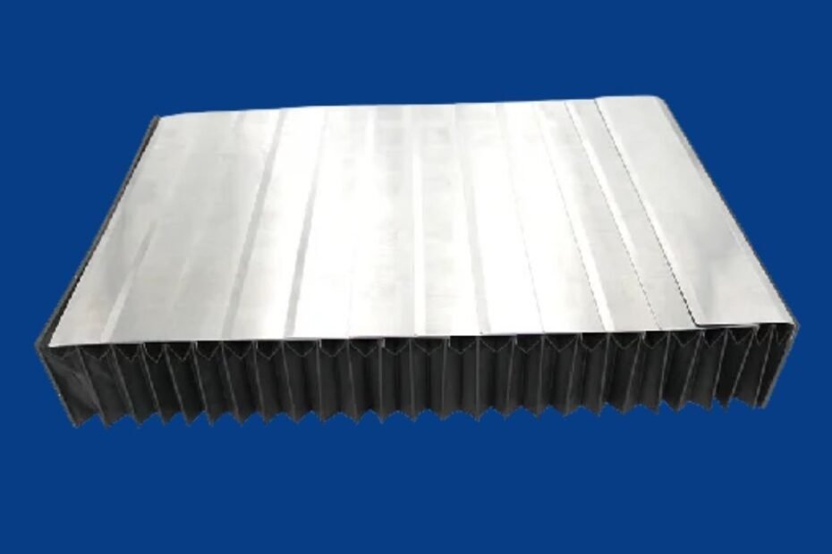 Proteção Sanfonada com Lâmina em Aço Inox